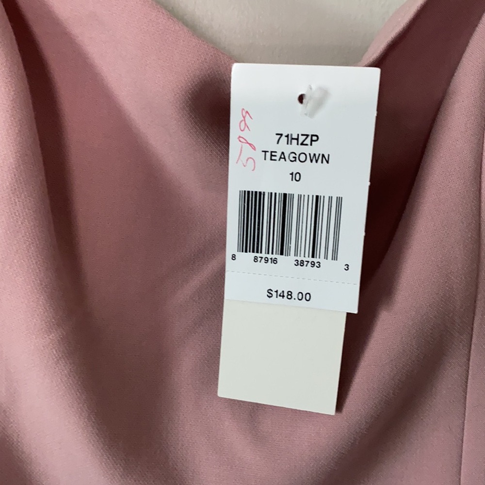 Pink Tea Gown - Picture 2 of 2